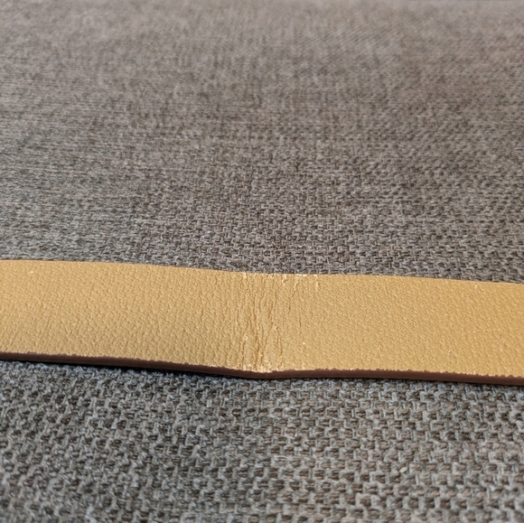 No brand belt faux leather color brown - Picture 5 of 7